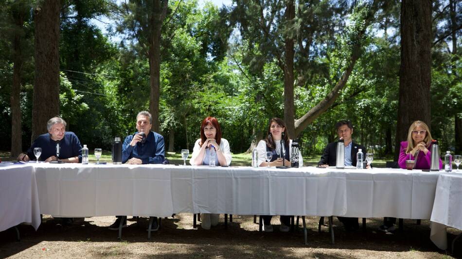 Reunión PJ Bonaerense en Moreno. Foto: prensa.