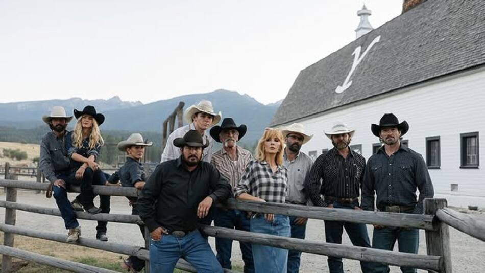 Ryan Bingham y Hassie Harrison, protagonistas de Yellowstone. Foto: Instagram/hassieharrison