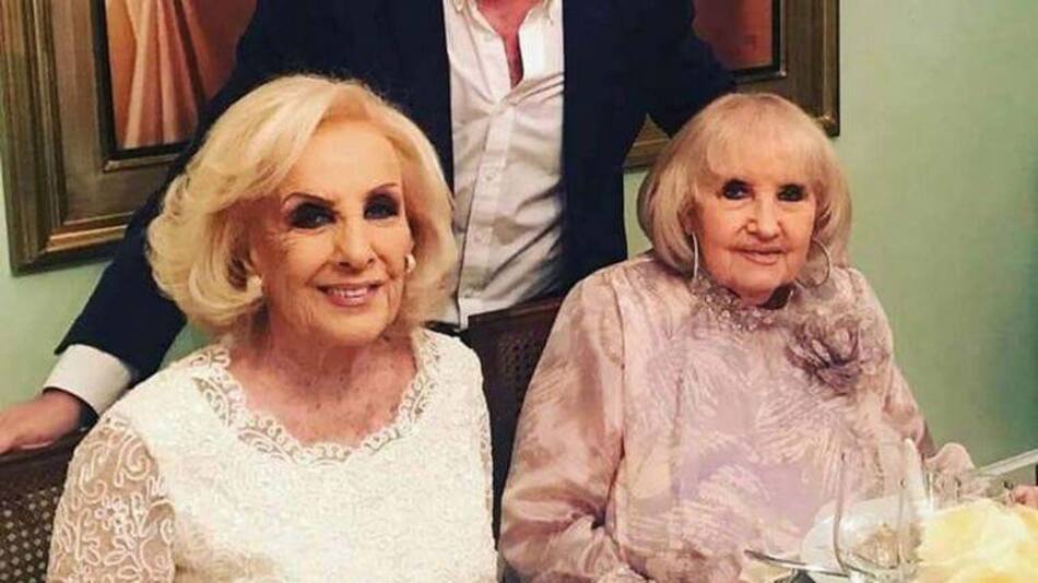 Silvia y Mirtha Legrand, actrices