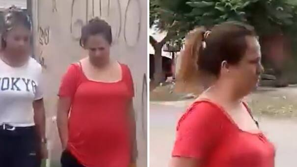 La llamativa reacción de la mujer que fingió un embarazo de trillizos y fue encontrada en la casa de su expareja