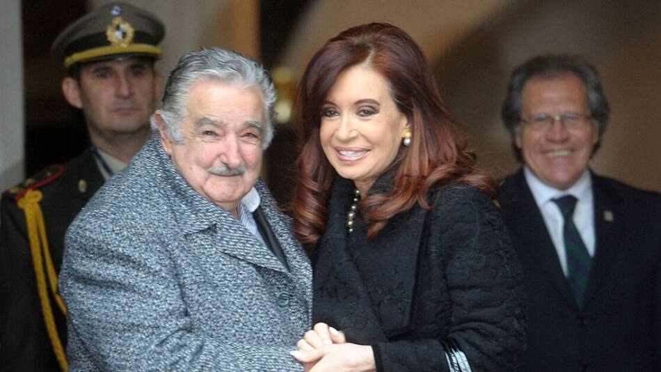 Pepe Mujica y Cristina Kirchner