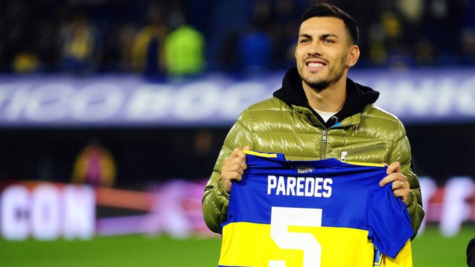 Leandro Paredes, Boca. Foto: NA