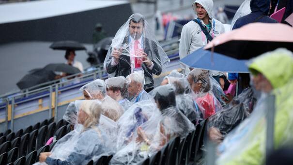 Llueve en la antesala a la inauguración de los Juegos Olímpicos París 2024: ¿puede postergarse el evento?