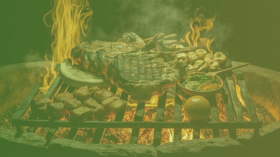 El furor por el pistacho llegó a la parrilla.