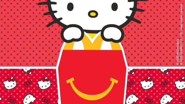 Ideal para el Día del Niño: McDonald’s lanzó una nueva Cajita Feliz inspirada en Hello Kitty y la estética “kawaii”