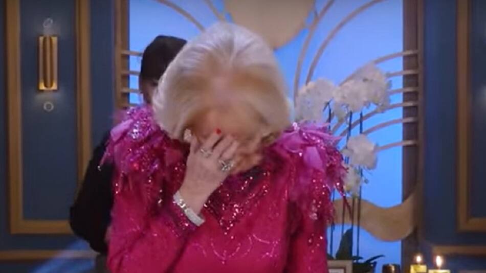 La emoción de Mirtha Legrand por los 57 años de su programa. Foto: captura eltrece.
