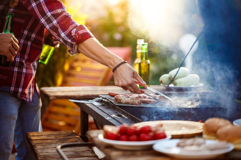 Parrilla, carne, asado. Foto Freepik
