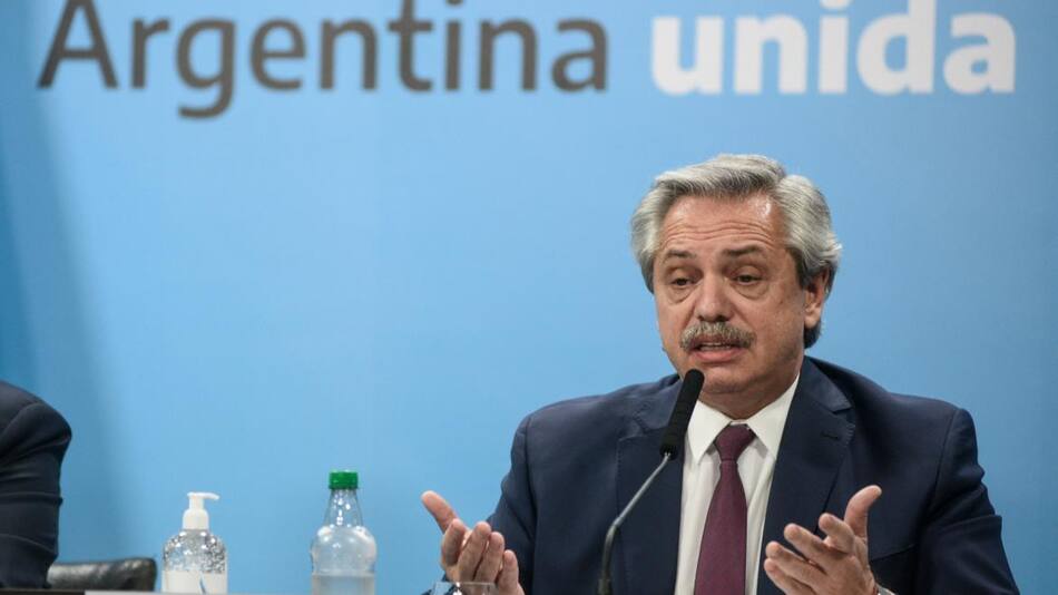 Alberto Fernández, presidente, Agencia NA