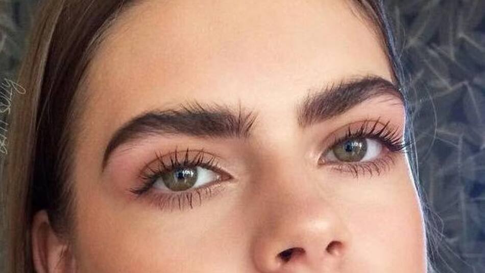 Messy brows, cejas. Foto Pinterest Mujer de 10