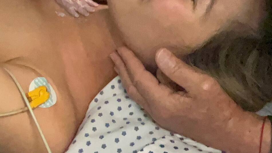 Elina Constantini y Eduardo Constantini fueron padres. Foto: Instagram @elinacostantini