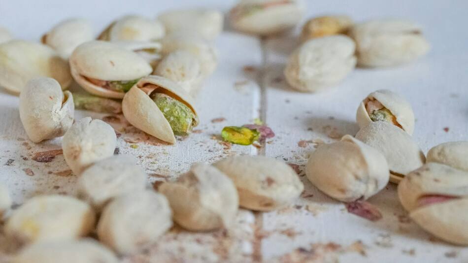 Pistacho, pistachos, frutos secos. Foto Unsplash.
