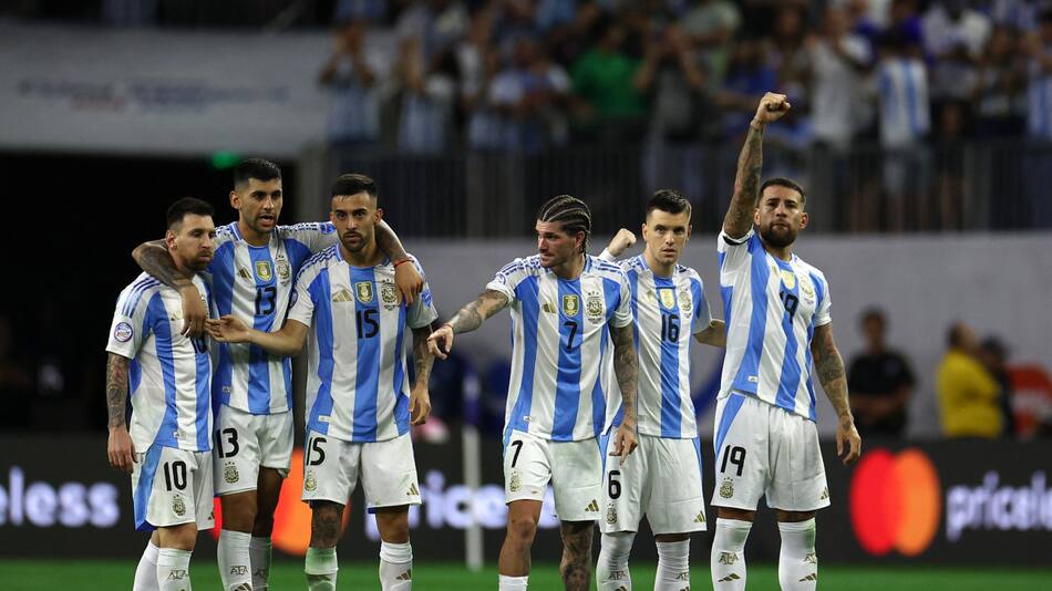 Selección Argentina. Foto: Reuters.