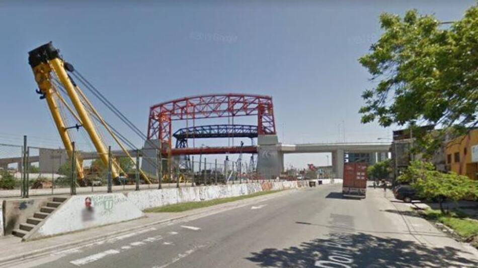 Robo a turistas austríacos en La Boca. Foto: Google Maps.