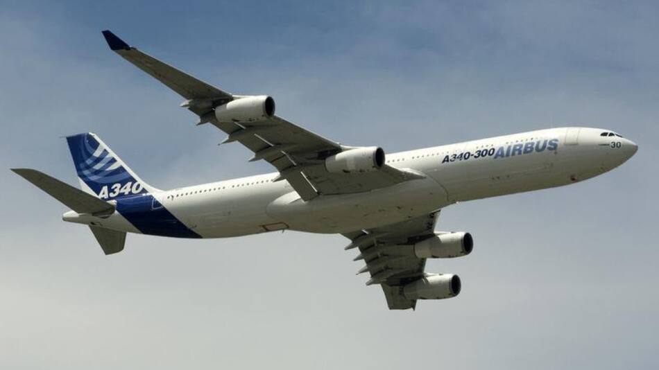 Avión Airbus A340. Foto: Reuters.