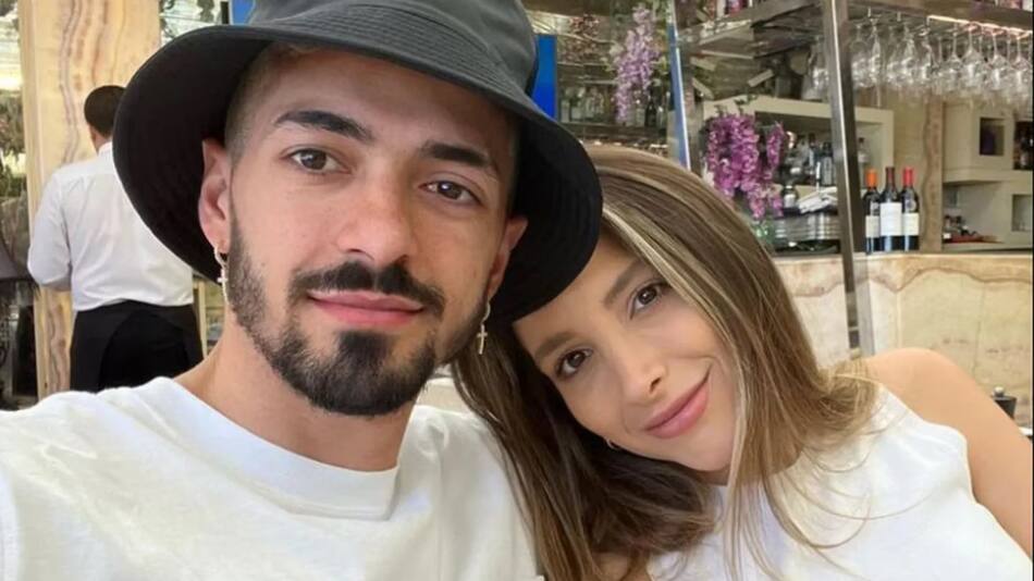 Manu Lanzini junto a Jennifer Reina. Foto: Instagram/manulanzini.