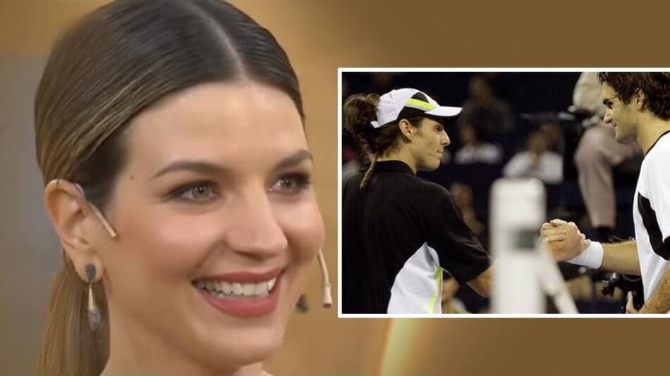 Marcela Kloosterboer, Federer, Gaudio, espectáculos, deportes