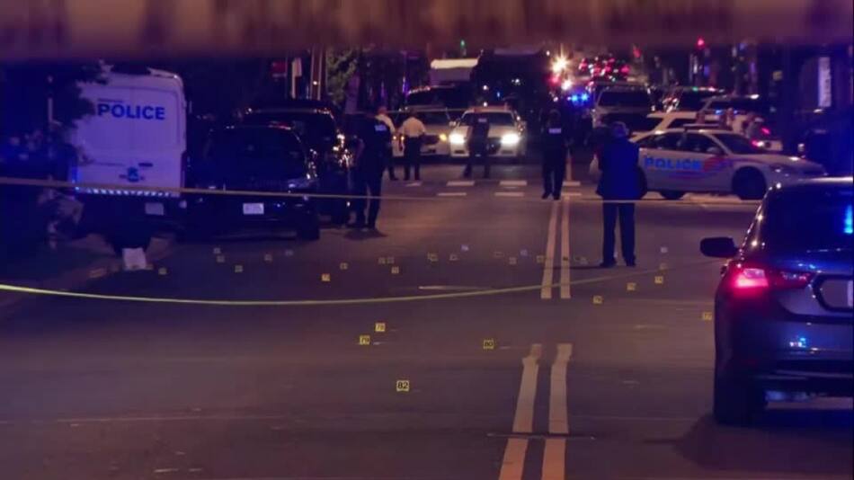 Policía de Washington, tiroteo. Foto: Reuters.