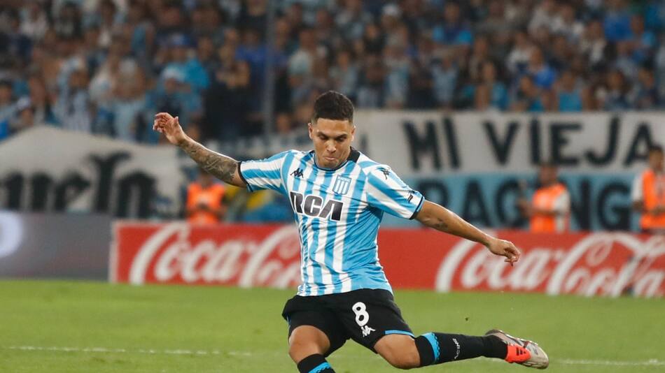 Juanfer Quintero, Racing. Foto: @RacingClub
