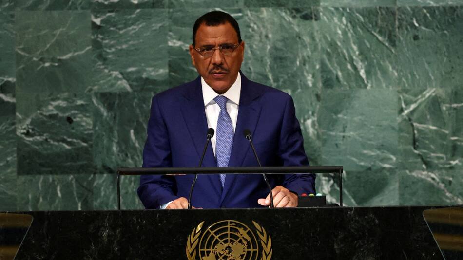 Mohamed Bazoum, presidente derrocado de Níger. Foto: Reuters.
