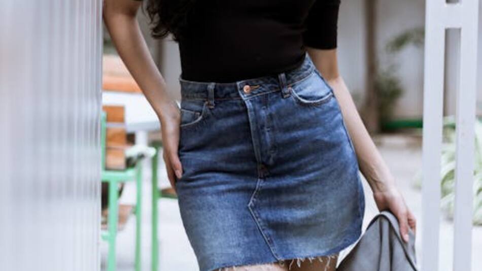 faldas de jean