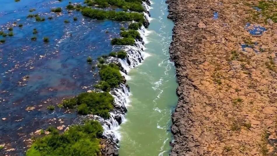 Las aguas de estos saltos fluyen de forma horizontal. Foto: Instagram/@ parquesaltosdelmocona