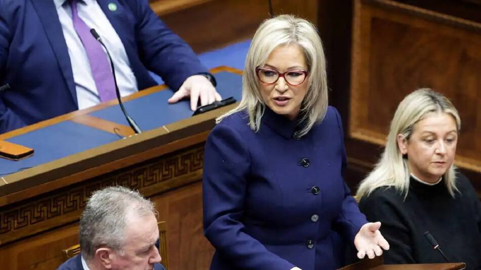 Michelle ONeill, nueva ministra principal de Irlanda del Norte. Foto: EFE