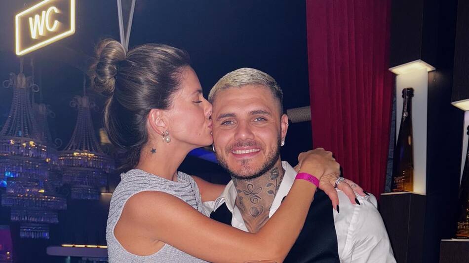 China Suárez y Mauro Icardi.