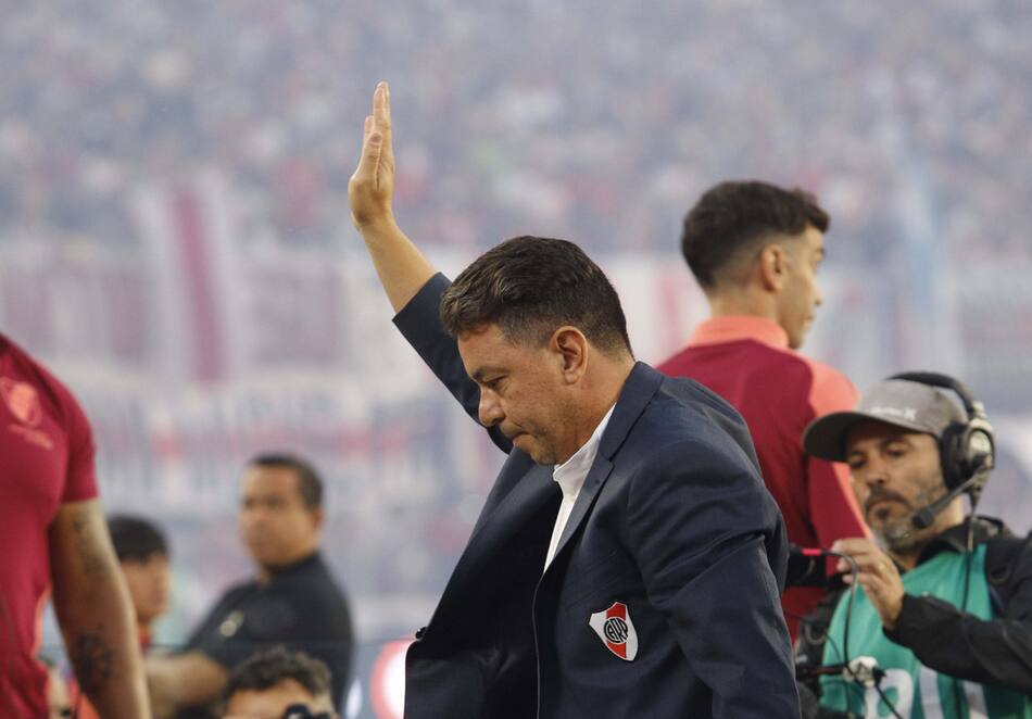Marcelo Gallardo, director técnico. Foto: NA / Damián Dopacio