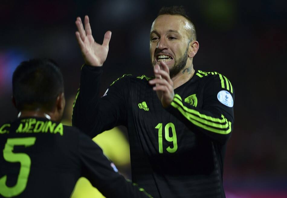 Matías Vuoso defendió los colores de la Selección de México. Foto: NA (Martín Bernetti)