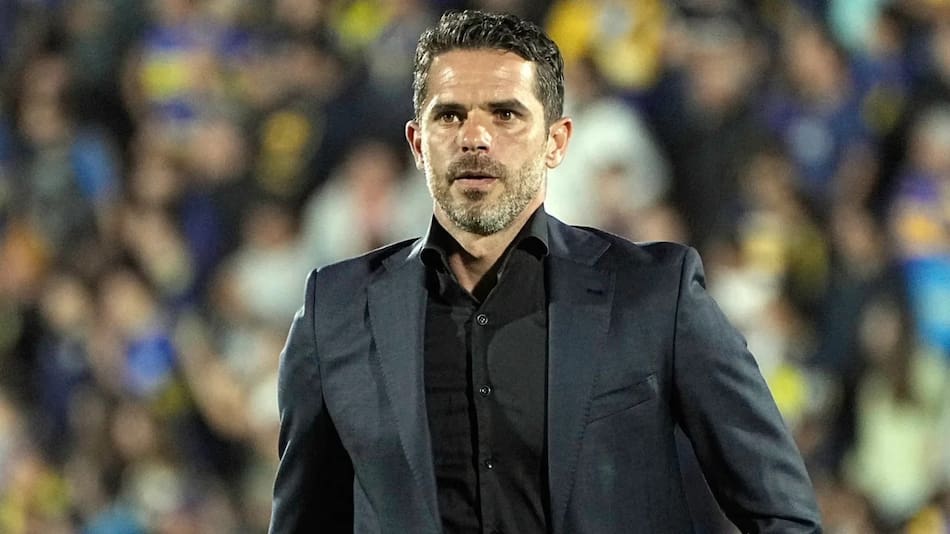 Fernando Gago, técnico de Boca. Foto: NA