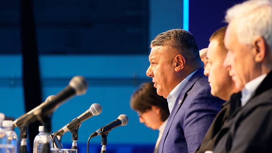 Claudio Chiqui Tapia en AFA. Foto: @AFA.