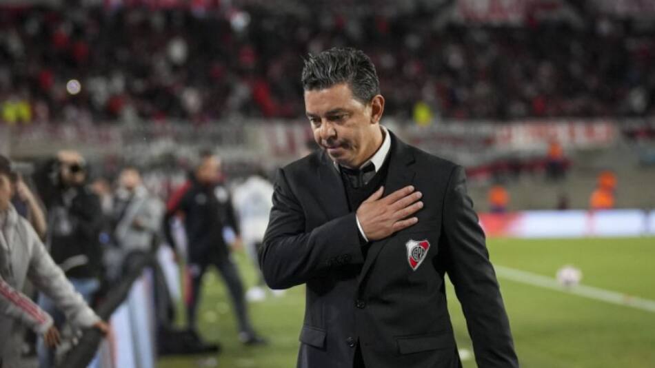 Marcelo Gallardo, director técnico. Foto: NA