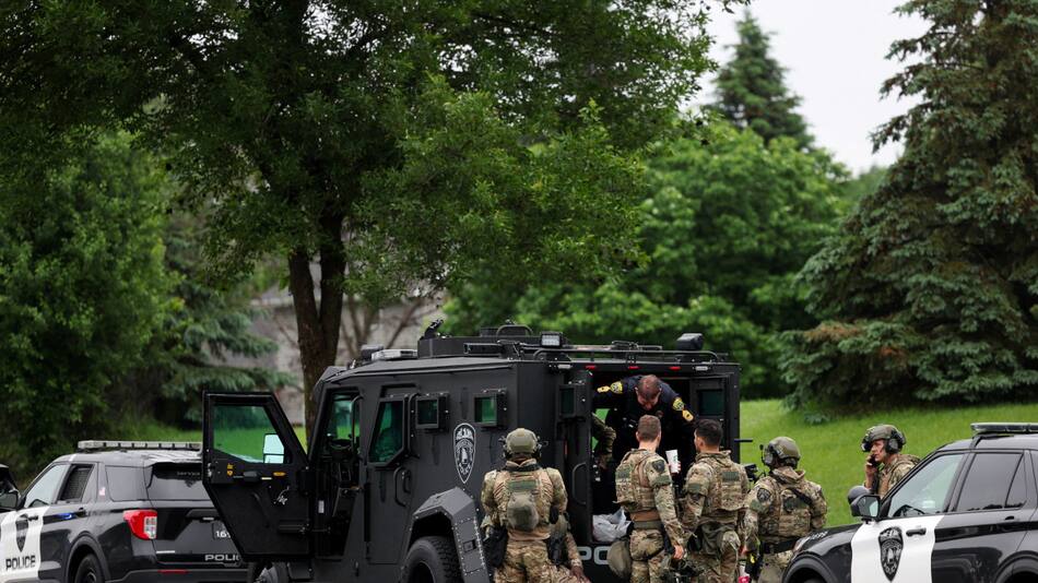 Policía de Minnesota. Foto: Reuters / Ellen Schmidt.