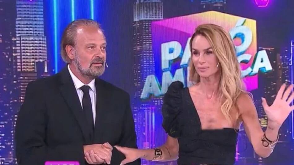 Sabrina Rojas se descompensó en vivo. Foto: captura.