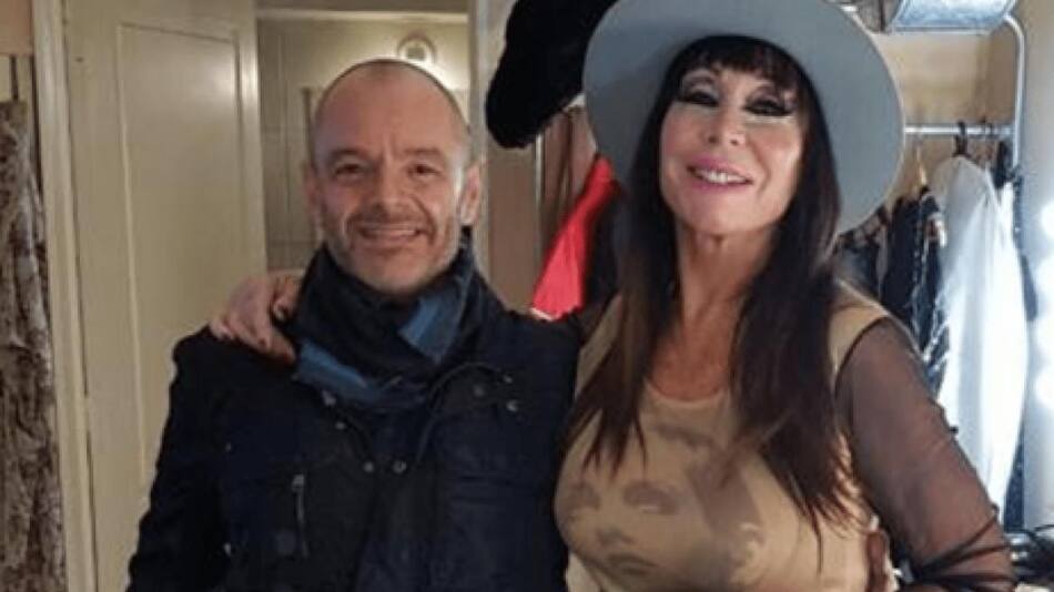 Moria Casán y Rubén Mühlberger