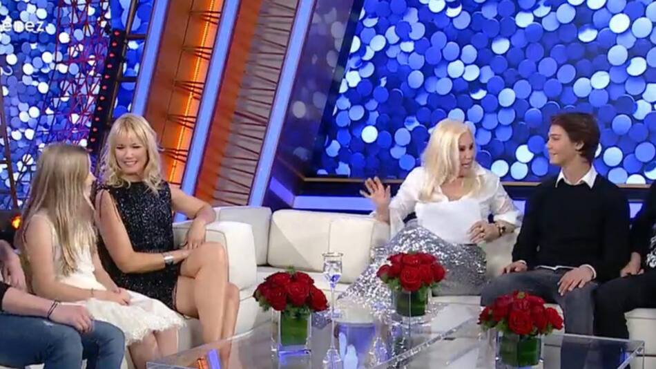 Valeria Mazza y Susana Giménez