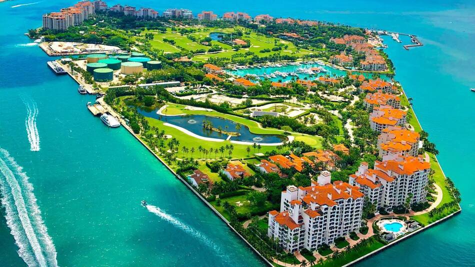Fisher Island. Foto X @naturereflect0