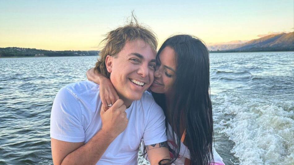 Cristian Castro y Mariela Sánchez. Foto: @cristiancastro