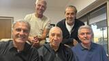 Los campeones del mundo en México 1986 visitaron a Carlos Bilardo: “Felicidad enorme de poder verlo tan bien”
