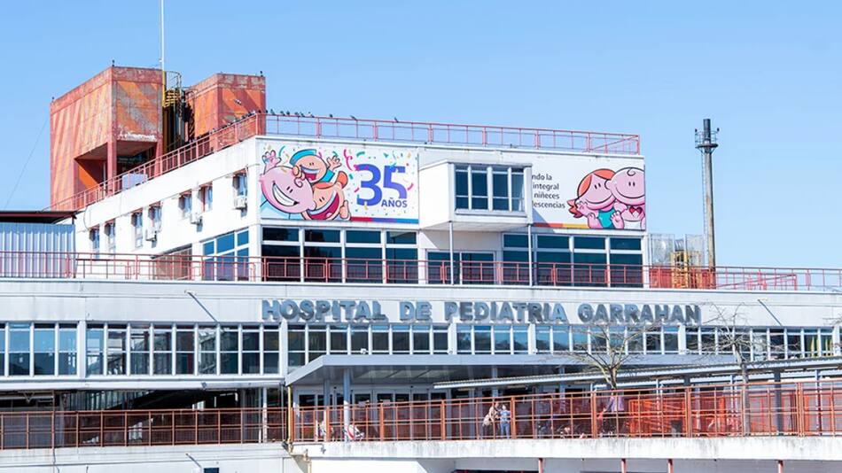 Hospital Garrahan. Foto: NA.