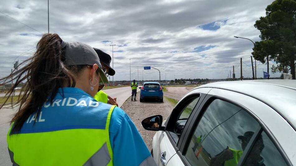 Control vehicular. Foto ANSV