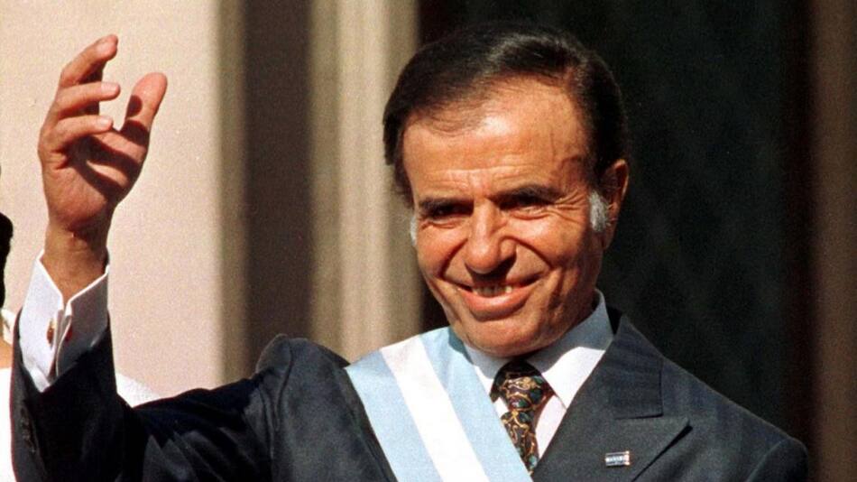 Carlos Menem. Foto: archivo