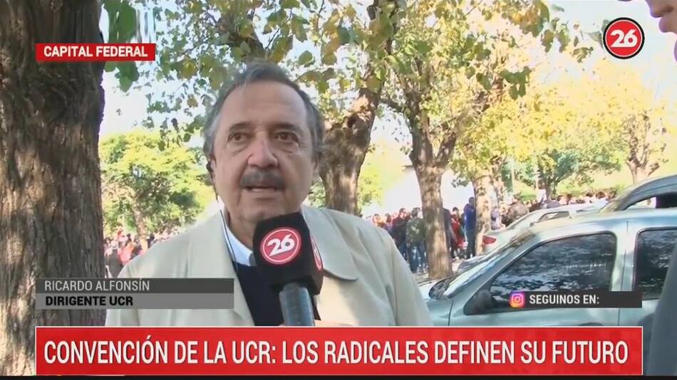 Ricardo Alfonsín, convención de UCR, Política, Elecciones 2109, Canal 26