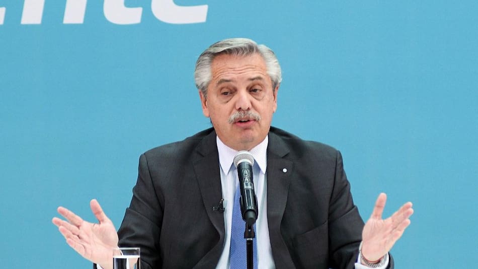 Alberto Fernández. Foto: NA.