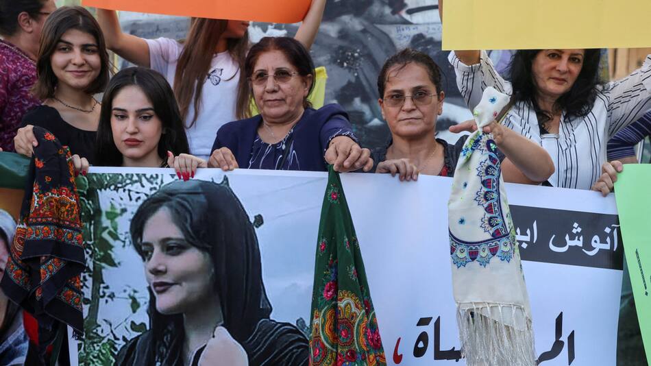 Marchas en Irán. Foto: Reuters