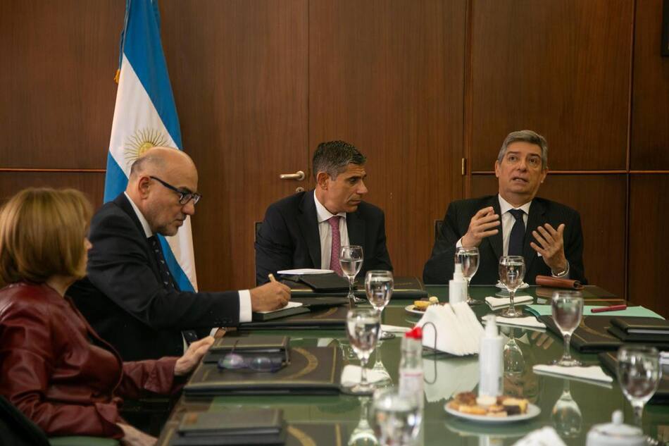 Rosatti se reunió con jueces de Casación y del fuero penal económico
