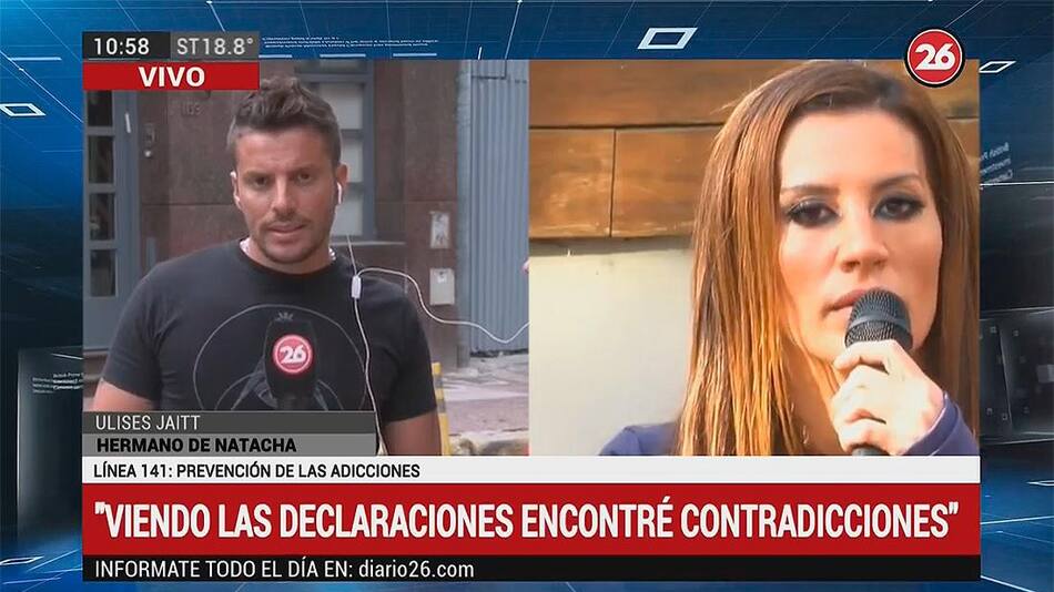Muerte de Natacha Jaitt, habla Ulises Jaitt, Canal 26