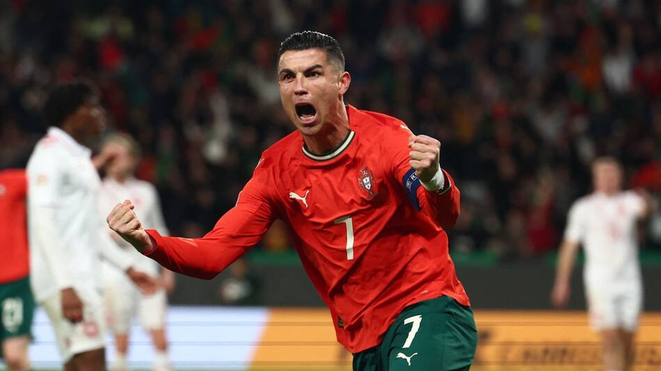 Portugal vs. Dinamarca; Nations League. Foto: Reuters (Pedro Nunes)