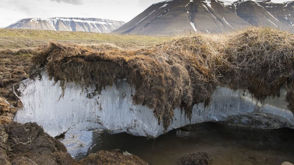 El permafrost se derrite a gran velocidad.