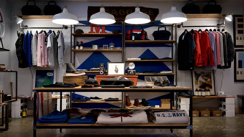 Local de ropa e indumentaria.